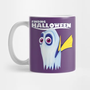 Finding Halloween Dory Ghost Fish Mug